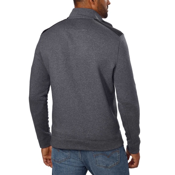 Calvin Klein Men's Full Zip Jacket, Grey - Picture 3 of 4